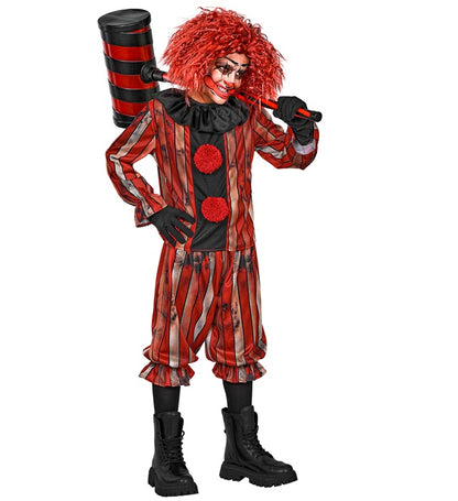 Wicked Clown  Coat, Pants, Ruff 