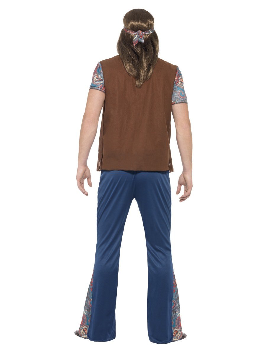 60s Orion The Hippie Costume Adult Blue 4