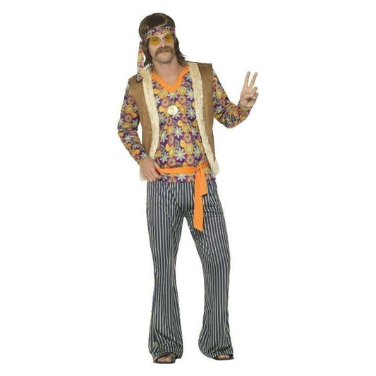 60s Singer Costume Mens Multi Coloured 1