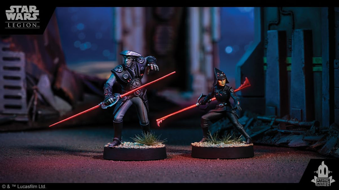 Star Wars: Legion Fifth Brother and Seventh Sister Operative Expansion - Tabletop Miniatures Game, Strategy Game for Kids and Adults, Ages 14+, 2 Players, 3 Hour Playtime, Made by Atomic Mass Games