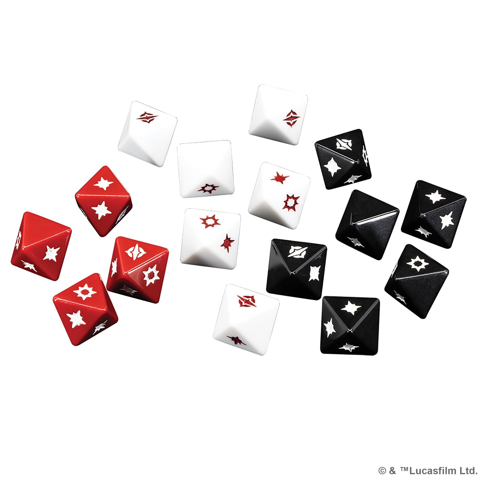 Star Wars: Legion Attack DICE Pack - 16 Custom Dice! Tabletop Miniatures Game, Strategy Game for Kids and Adults, Ages 14+, 2 Players, 3 Hour Playtime, Made by Atomic Mass Games 1