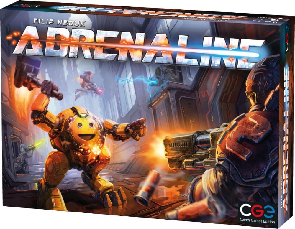 Adrenaline Board Game First Person Shooter On Your Gaming Table 1