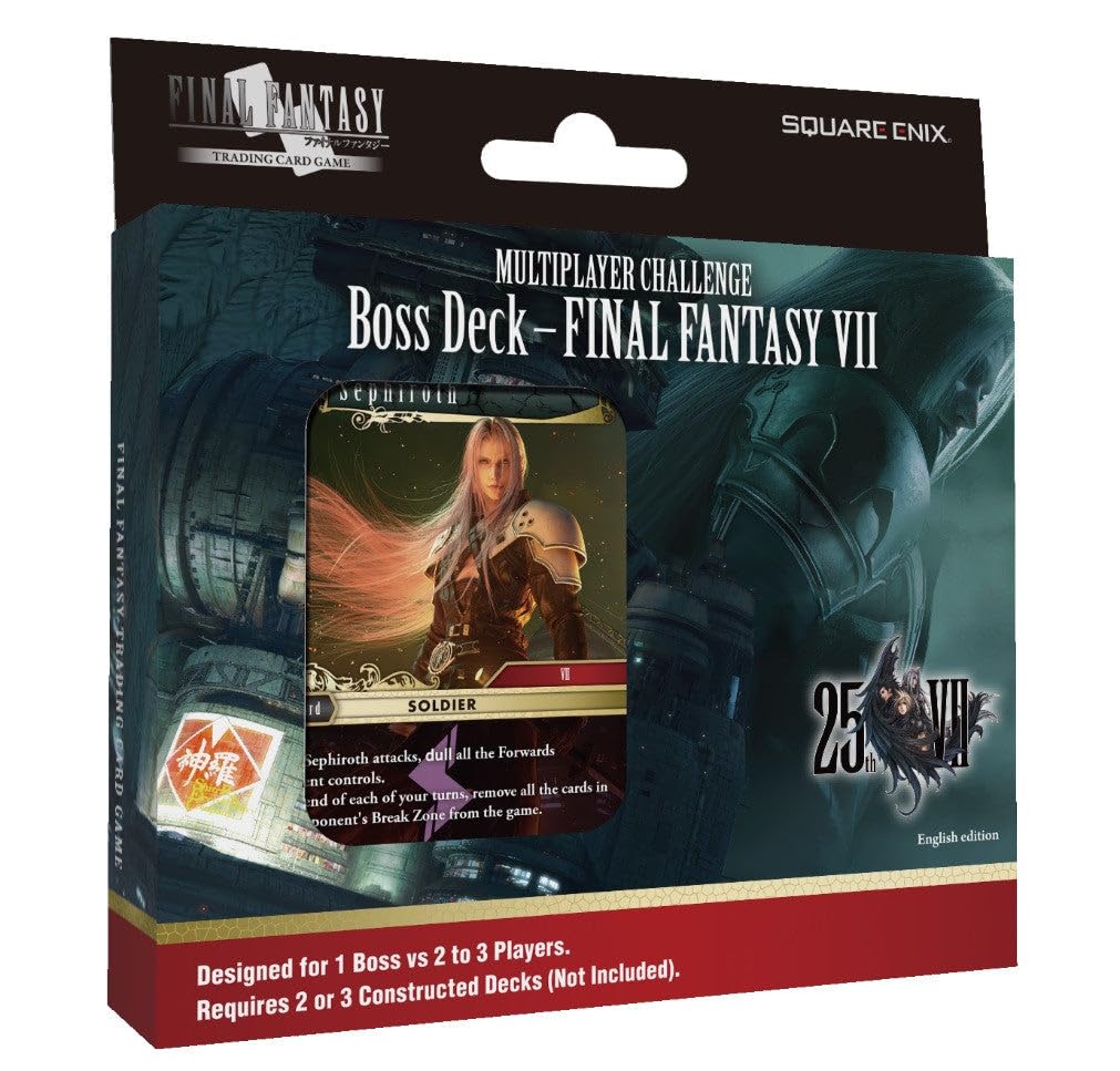 Final Fantasy TCG Final Fantasy Multiplayer Challenge Boss Deck Final Fantasy VII 1