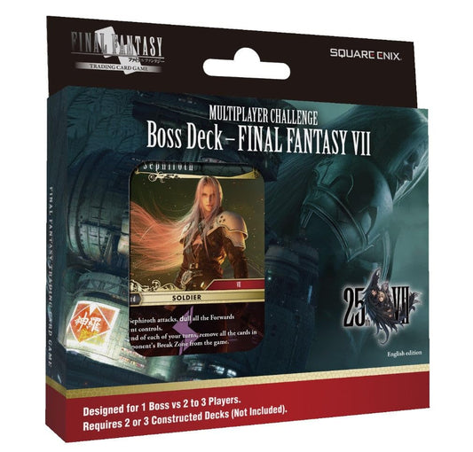 Final Fantasy TCG Final Fantasy Multiplayer Challenge Boss Deck Final Fantasy VII 1