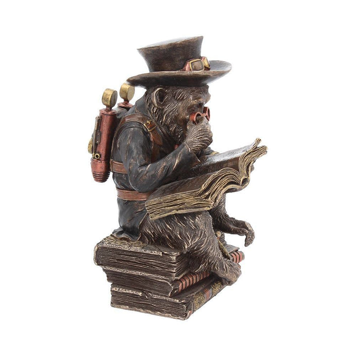 Steampunk Chimpanzee Scholar Figurine 19.5cm