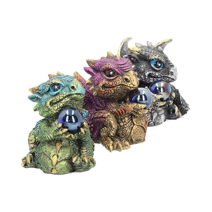 Dragons Gift Set of 3 Dragon Figurines 7cm