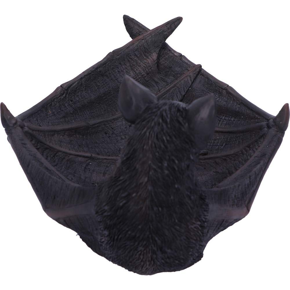 Winged Watcher Bat Trinket Holder Jewellery Dish 24.1cm