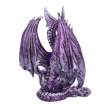 Porfirio Purple Dragon Figurine 17.7cm 5