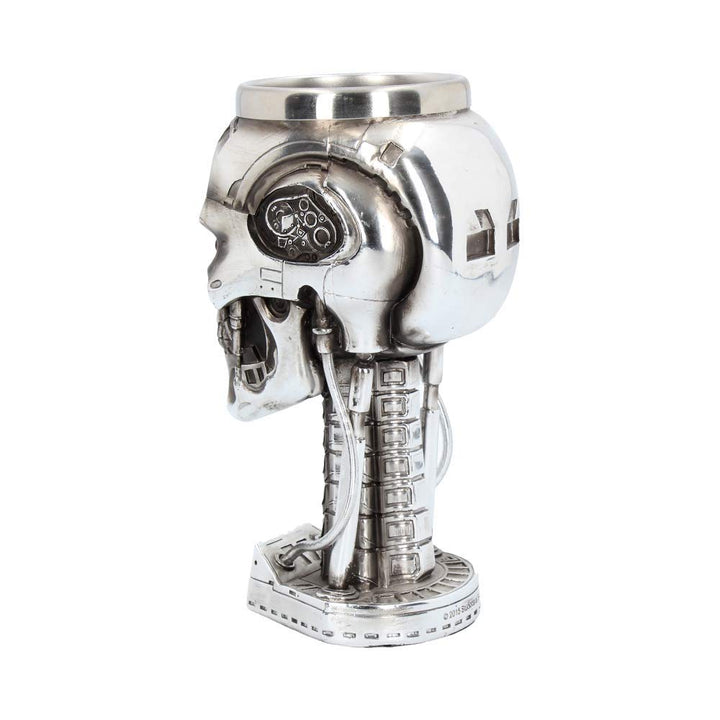 T800 Terminator 2 Judgement Day T2 Head Goblet Wine Glass 17cm