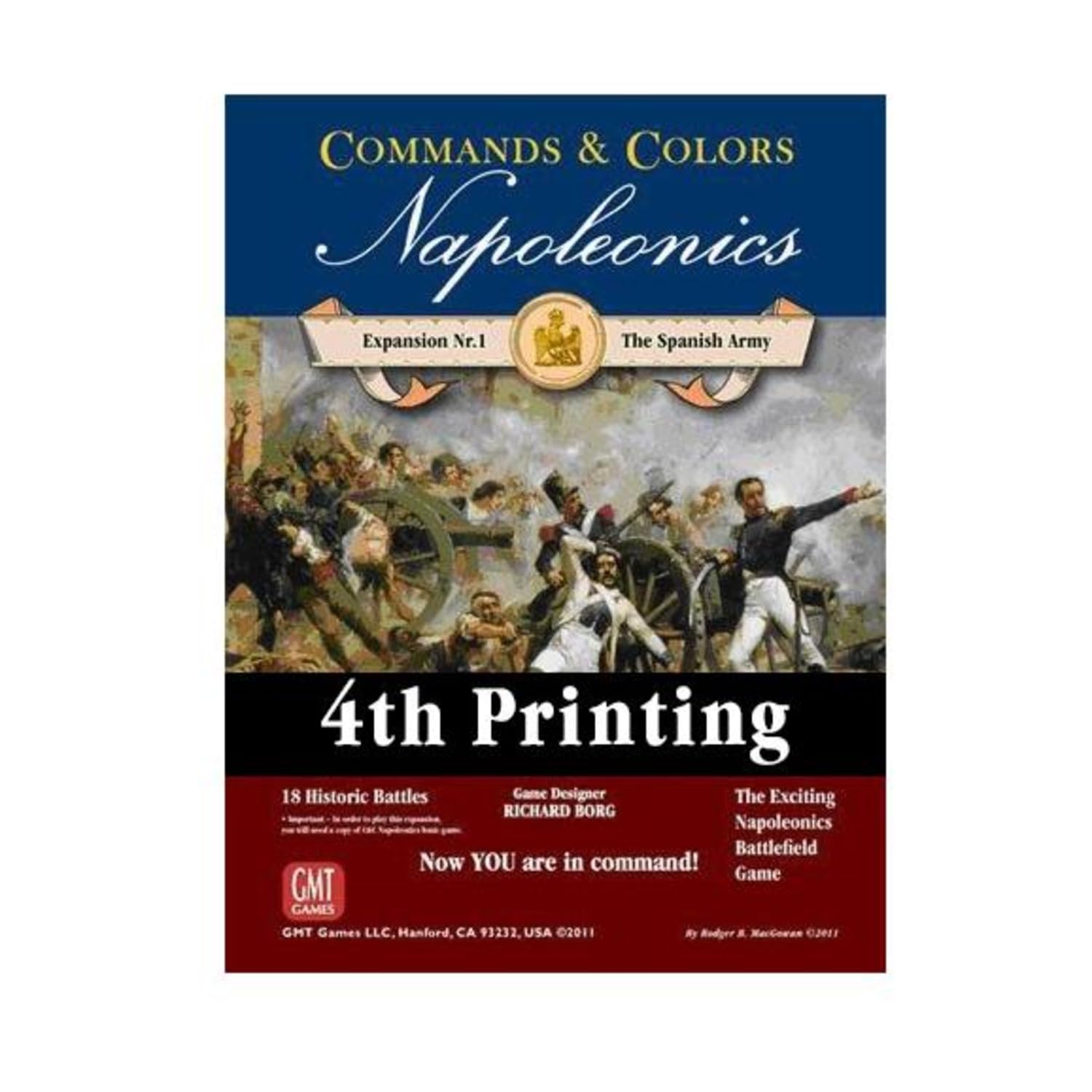 GMT Games Commands and Colors: Napoleonics: Spanish Army 1