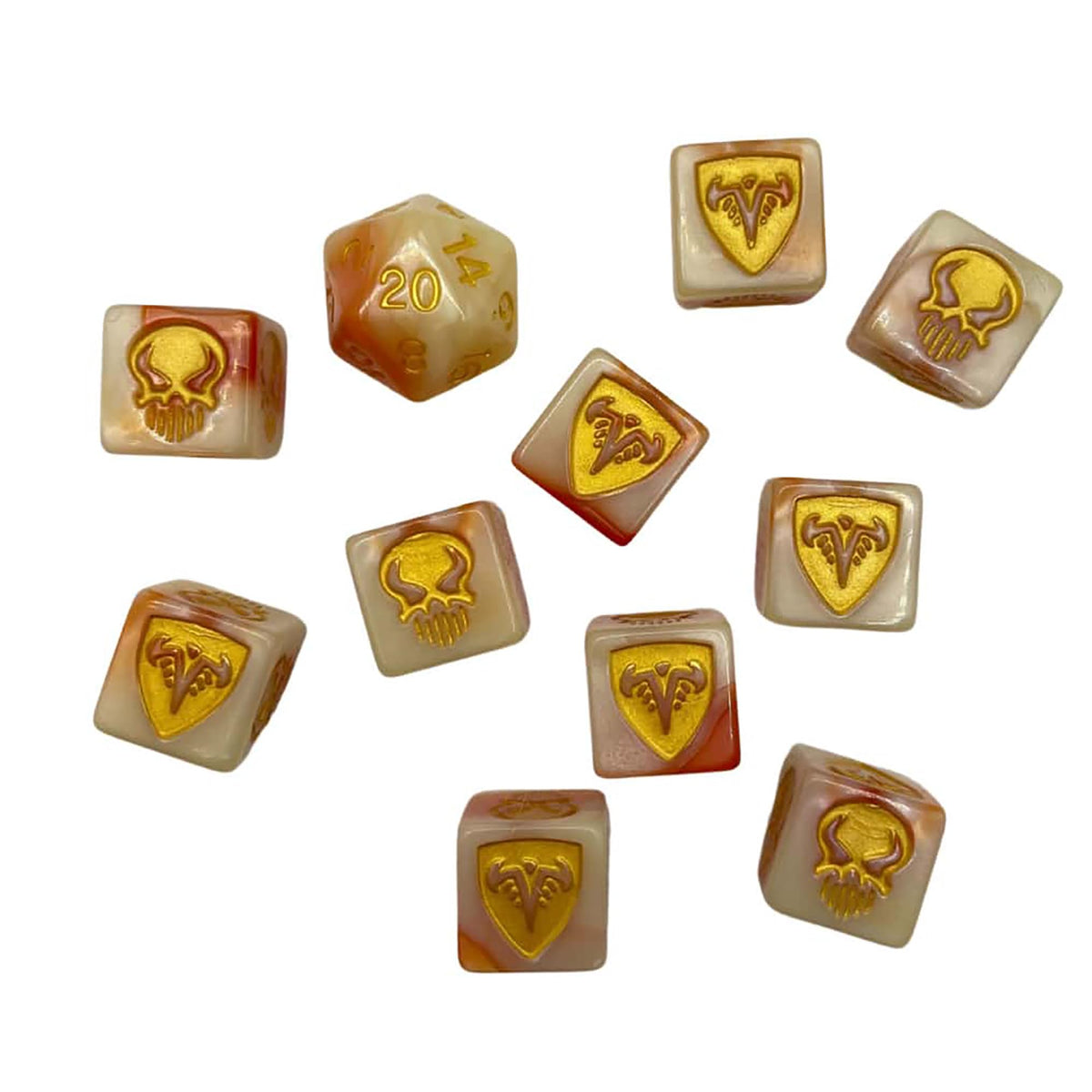 Heroscape Valhalla Dice and Tray Set Board Game by Renegade Studio 4