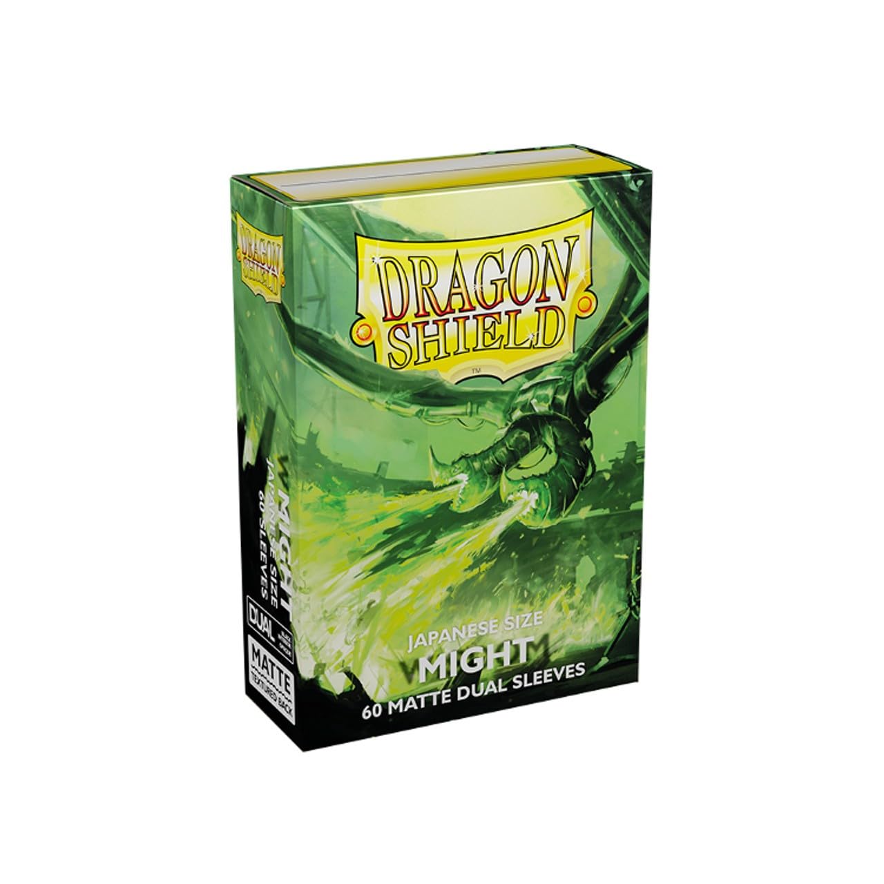 Arcane Tinmen Dragon Shield 15158 Dual Matte: Might 60 Count Japanese Size Sleeves 2