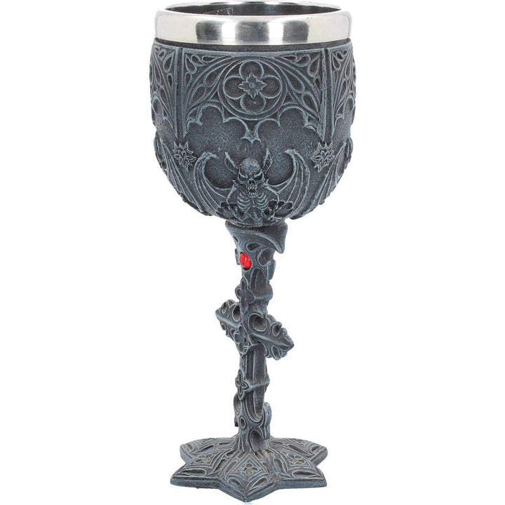 Vampires Goblet Gothic Horror Bat Wine Glass 18.8cm
