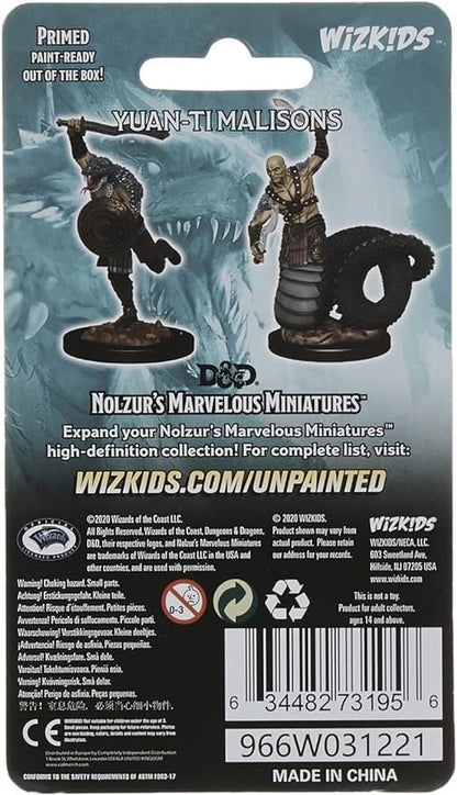 Yuan Ti Malisons D and D Nolzurs Marvelous Unpainted Miniatures W4 100D and D Miniature Game by Wiz Kids 4