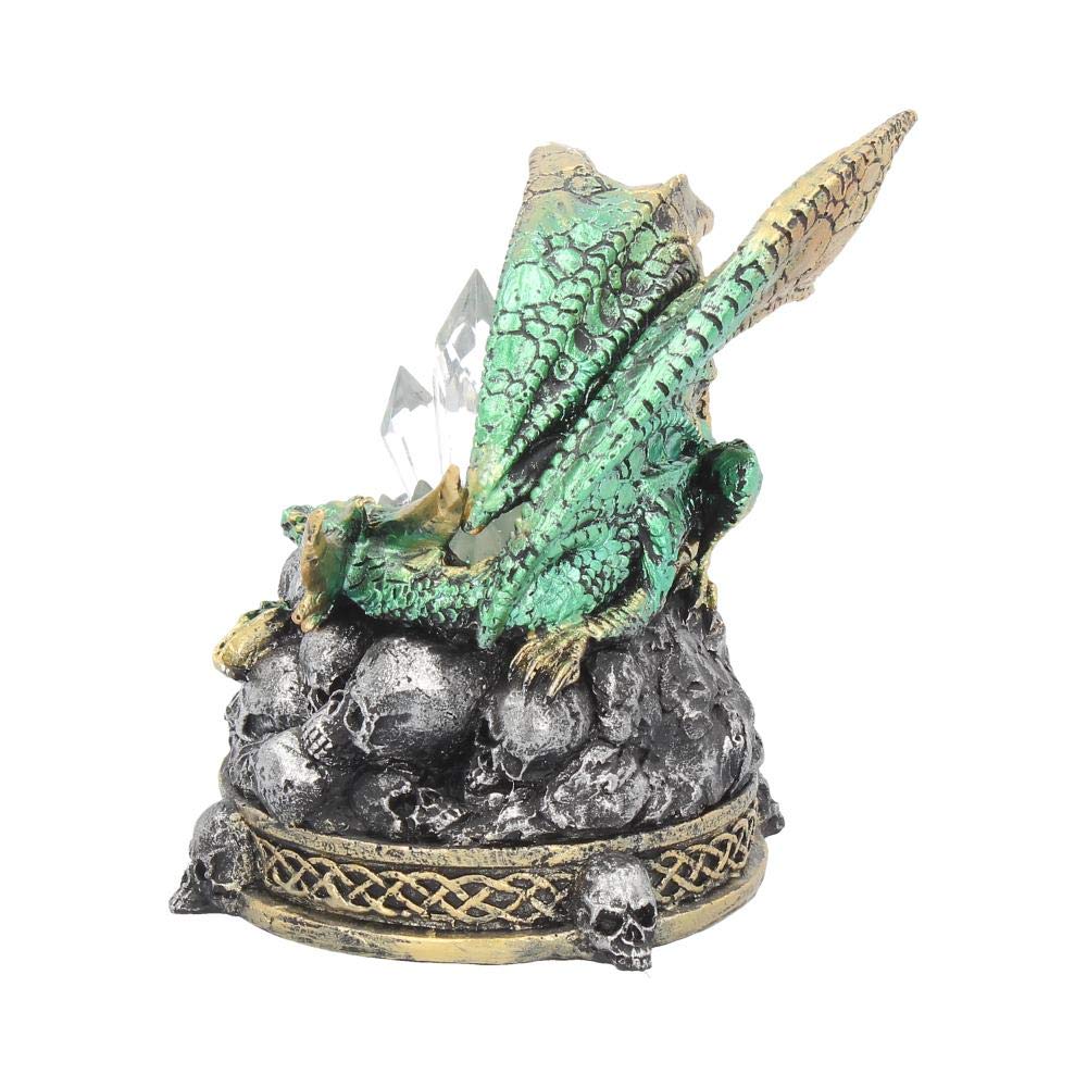 Crystal Crypt Green Dragon Figurine 11.5cm 4