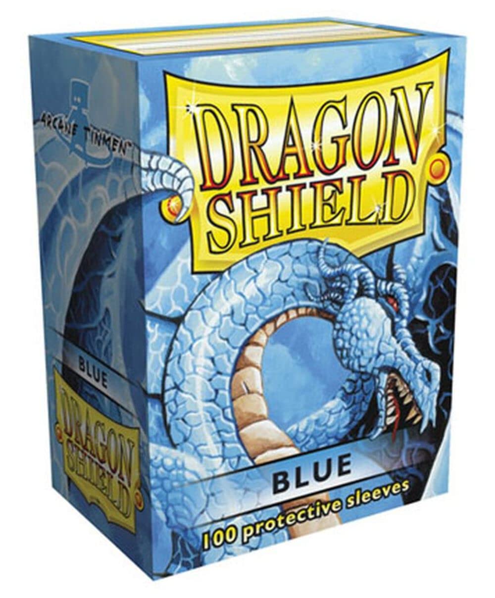 UNIT Dragon Shield Classic Blue 100 ct in box Gaming Accessory by Arcane Tinmen 1