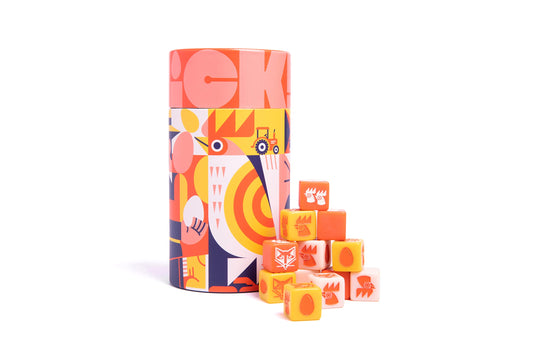 Keymaster Games Chicken! A Fast paced dice Game for Fun for Kids and Adults 1