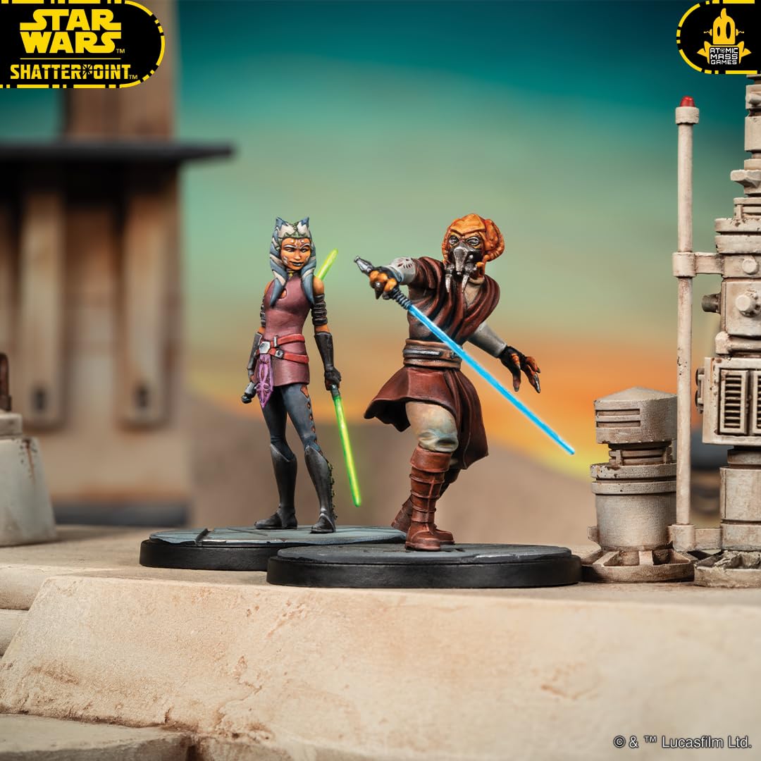Atomic Mass Games Star Wars Shatterpoint Lead by Example Squad Pack - Tabletop Miniatures Game, Strategy Game for Kids and Adults, Ages 14+, 2 Players, 90 Minute Playtime, Made 4