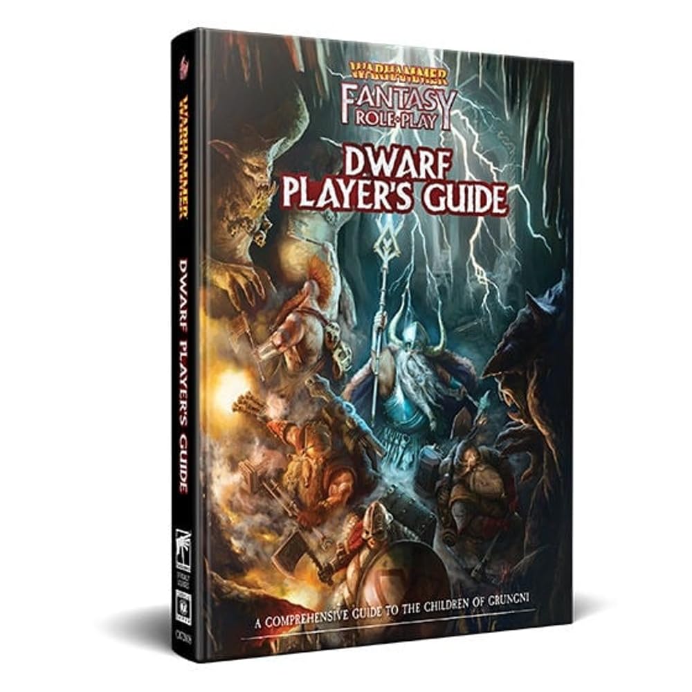 Dwarf Players Guide Warhammer Fantasy Roleplay Roleplaying Game by Cubicle Seven 1