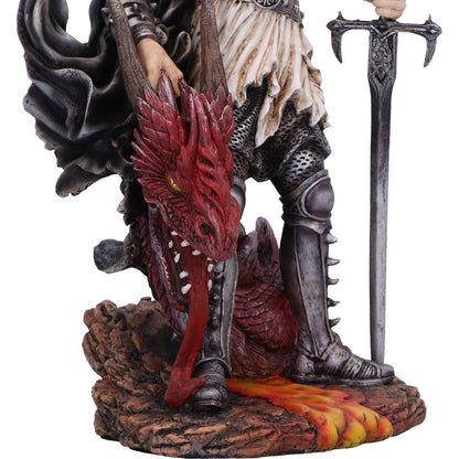 Cinders of Glory Crusader Knight and Slain Dragon Figurine 32cm 5