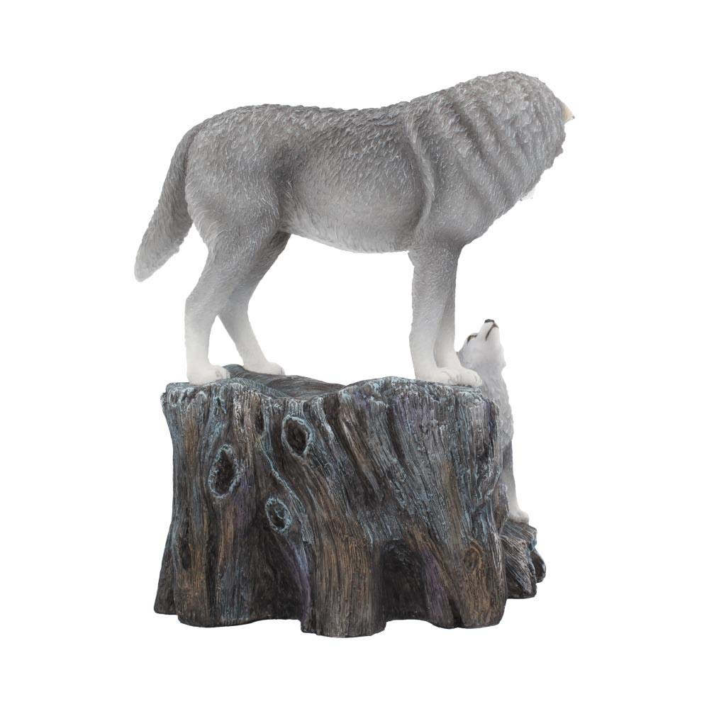 Guidance Ornament Wolf and Pup Figurine by Lisa Parker 25cm 5