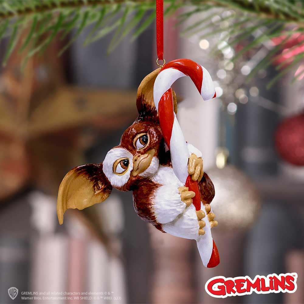 Gremlins Gizmo Candy Cane Hanging Ornament 11cm 8