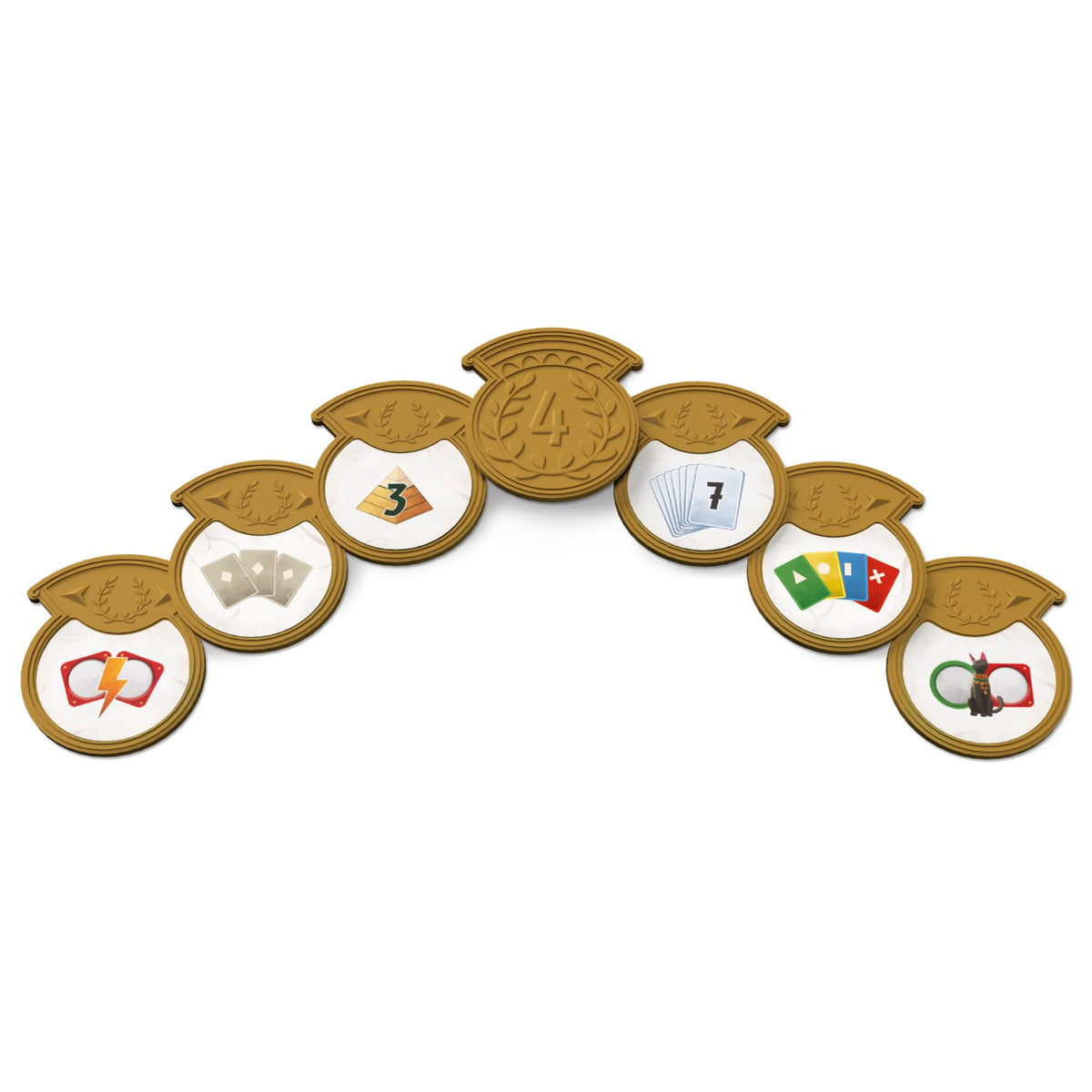 7 Wonders Architects Medals Board Game Expansion New Wonders Strategies 7