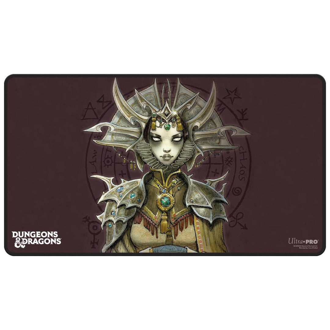 Ultra Pro - Dungeons & Dragons Planescape: Sigil and the Outlands Black Stitched Card Playmat, Use as Oversize Mouse Pad, Desk Mat, Gaming Playmat, TCG Card Game Playmat, Protect Cards During Gameplay