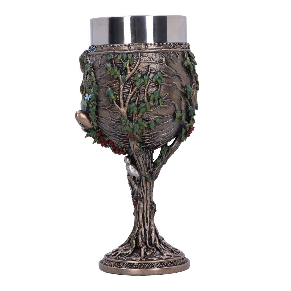Bronze Mother Earth Goblet 20cm