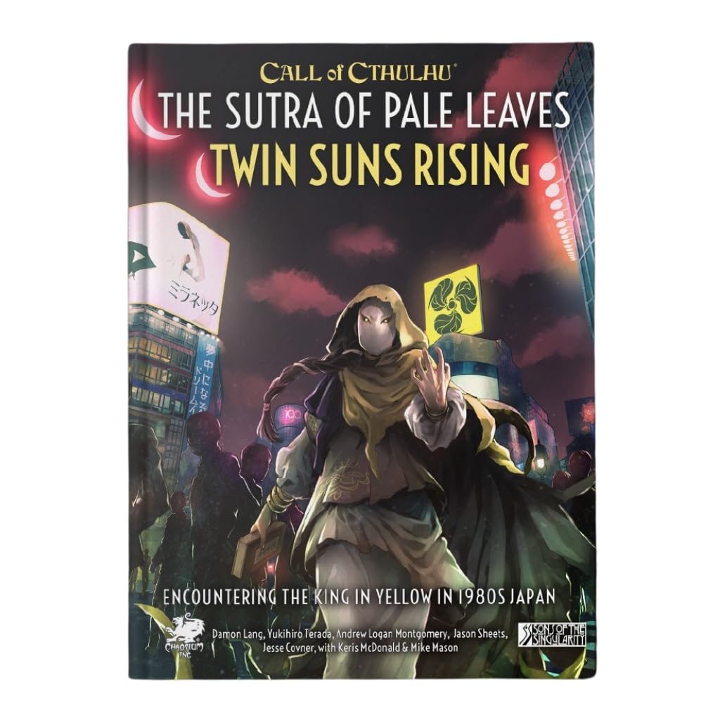 The Sutra Of Pale Leaves Twin Suns Rising Call Of Cthulhu Roleplaying Game by Chaosium 1