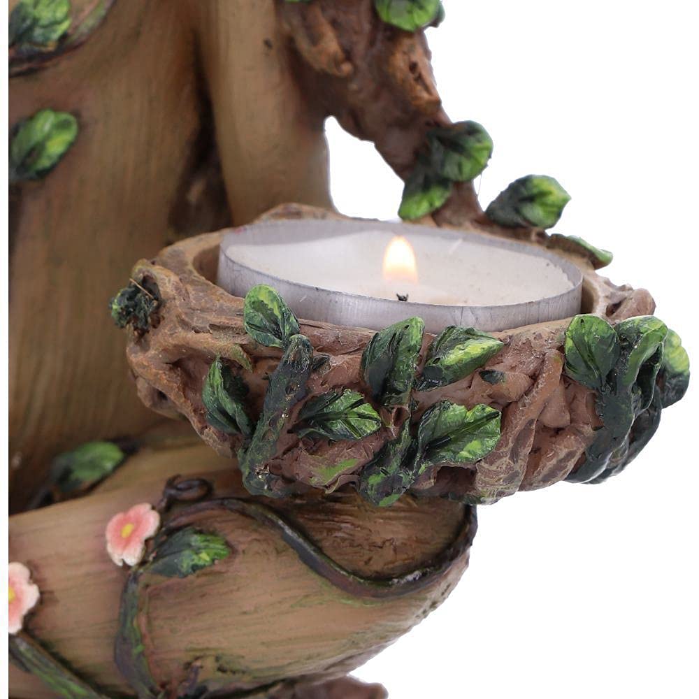 Balance of Nature Female Tree Spirit Tealight Candle Holder 19cm