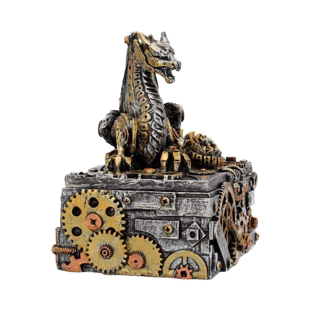 Secrets of the Machine Steampunk Dragon Box 18.5cm