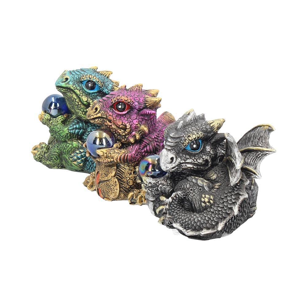 Dragons Gift Set of 3 Dragon Figurines 7cm