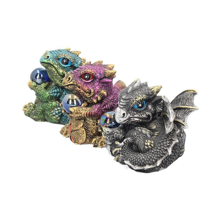 Dragons Gift Set of 3 Dragon Figurines 7cm