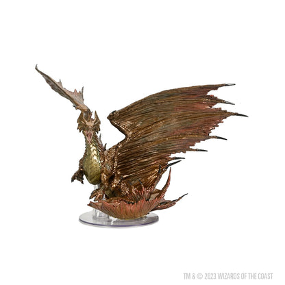 D&D Icons of The Realms Adult Brass Dragon Miniature 4