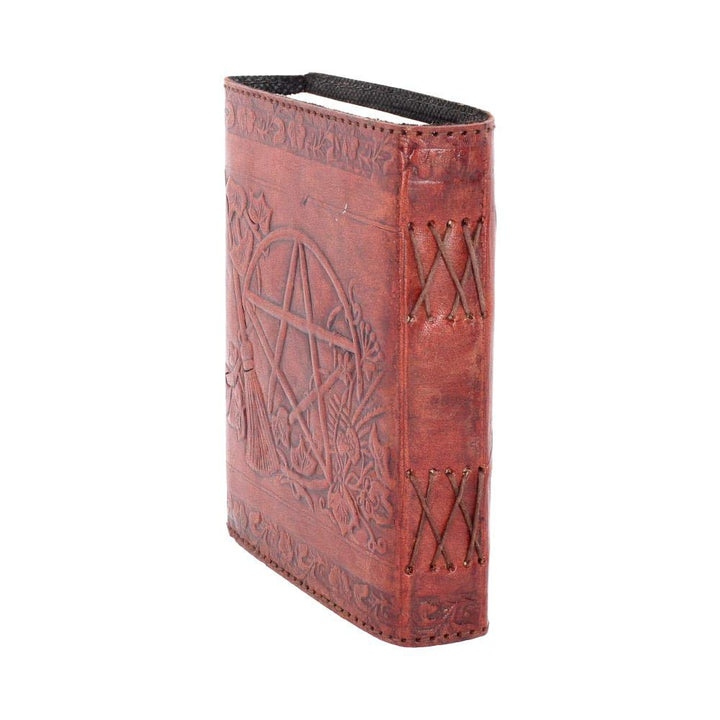 Nemesis Now Lockable Pentagram Leather Embossed Journal