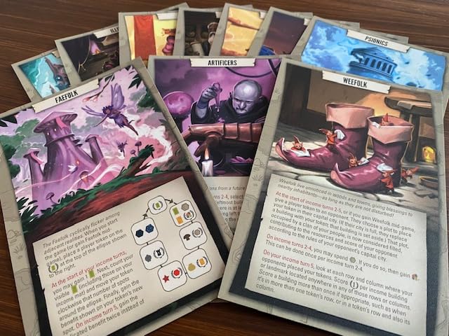 Tapestry Fantasies and Futures Expansion add to Base Game 5