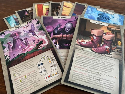 Tapestry Fantasies and Futures Expansion add to Base Game 5