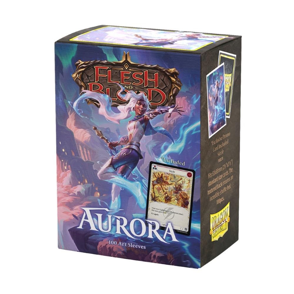 Dragon Shield Matte Art Sleeves: Flesh & Blood - Aurora (100ct)