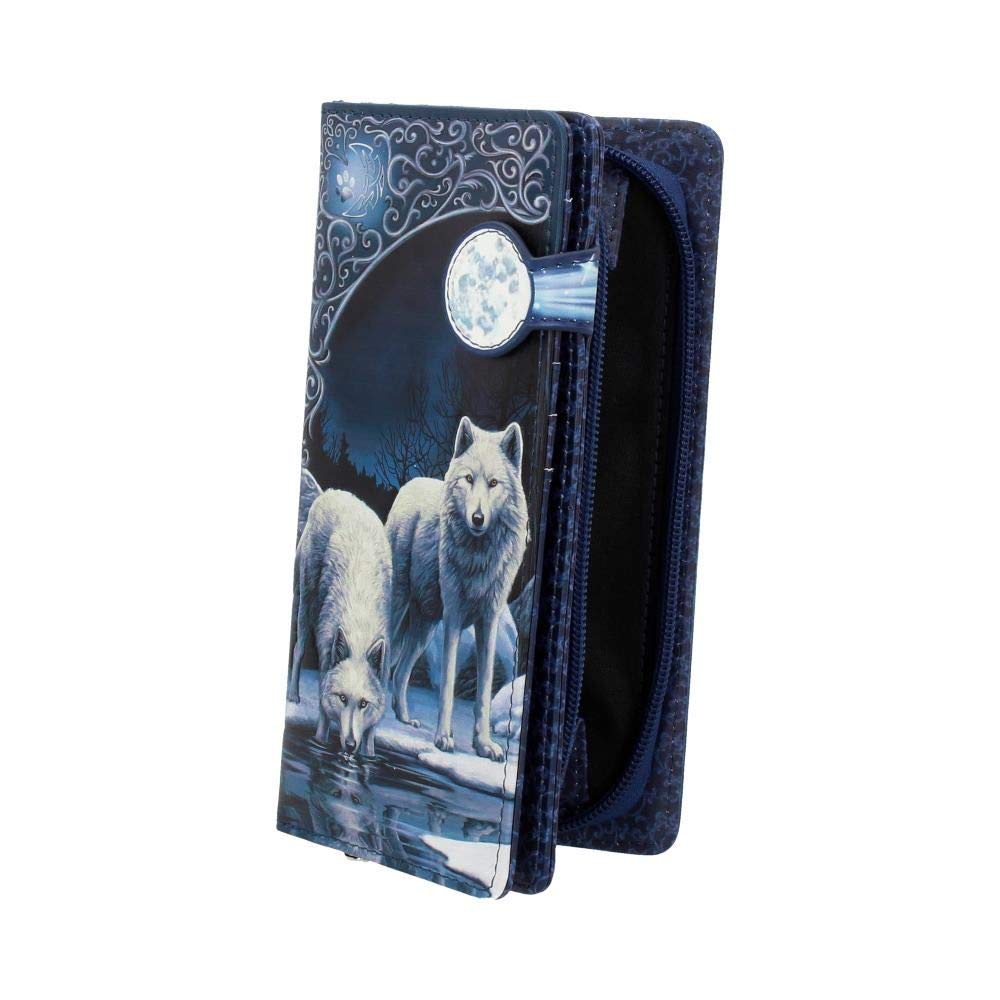 Lisa Parker Warriors of Winter Wolf Purse Embossed 18.5cm