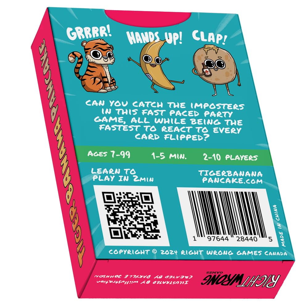 I'm Right You're Wrong 5 Min Card Game for Family Game Night, Speed Game for Kids & Teens, Fun & Hilarious Party Game for Adults, Ages 7-99, 2-10 Players, Designed by Darylle Johnson, seen on Netflix 5