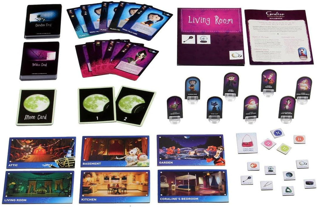 Coraline Beware the Other Mother Card Game by Wiz Kids