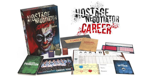 Van Ryder Games Hostage Negotiator: Career – A Game Expansion 30+ Minutes of Gameplay for 1 Player – for Teens and Adults Ages 15+ - English Version, (VANVRG333) 2