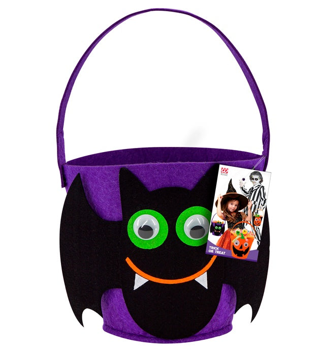 Bat Trick Or Treat Basket