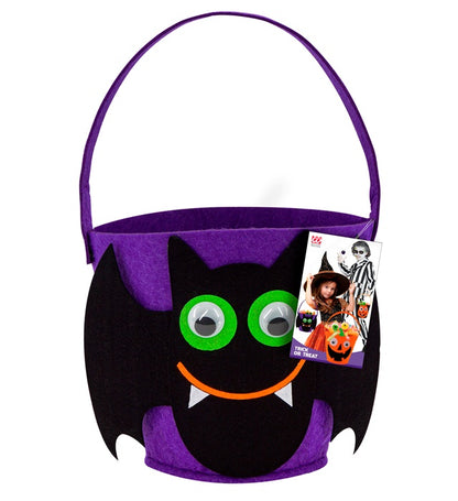 Bat Trick Or Treat Basket