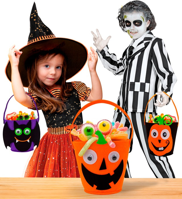 Pumpkin Trick Or Treat Basket