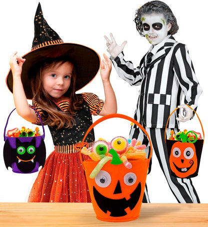Pumpkin Trick Or Treat Basket