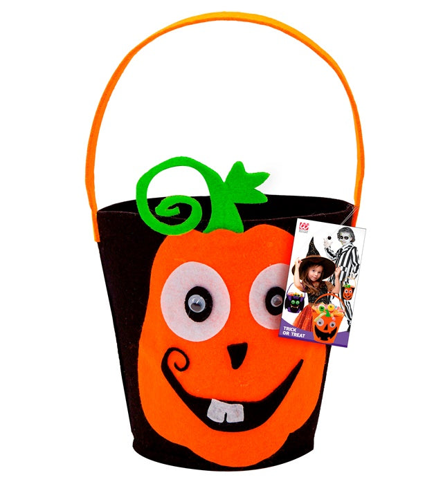 Pumpkin Trick Or Treat Basket