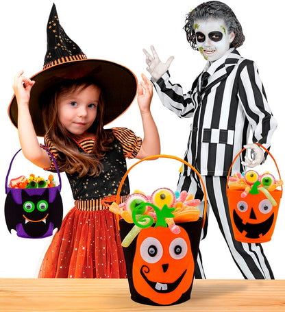 Pumpkin Trick Or Treat Basket