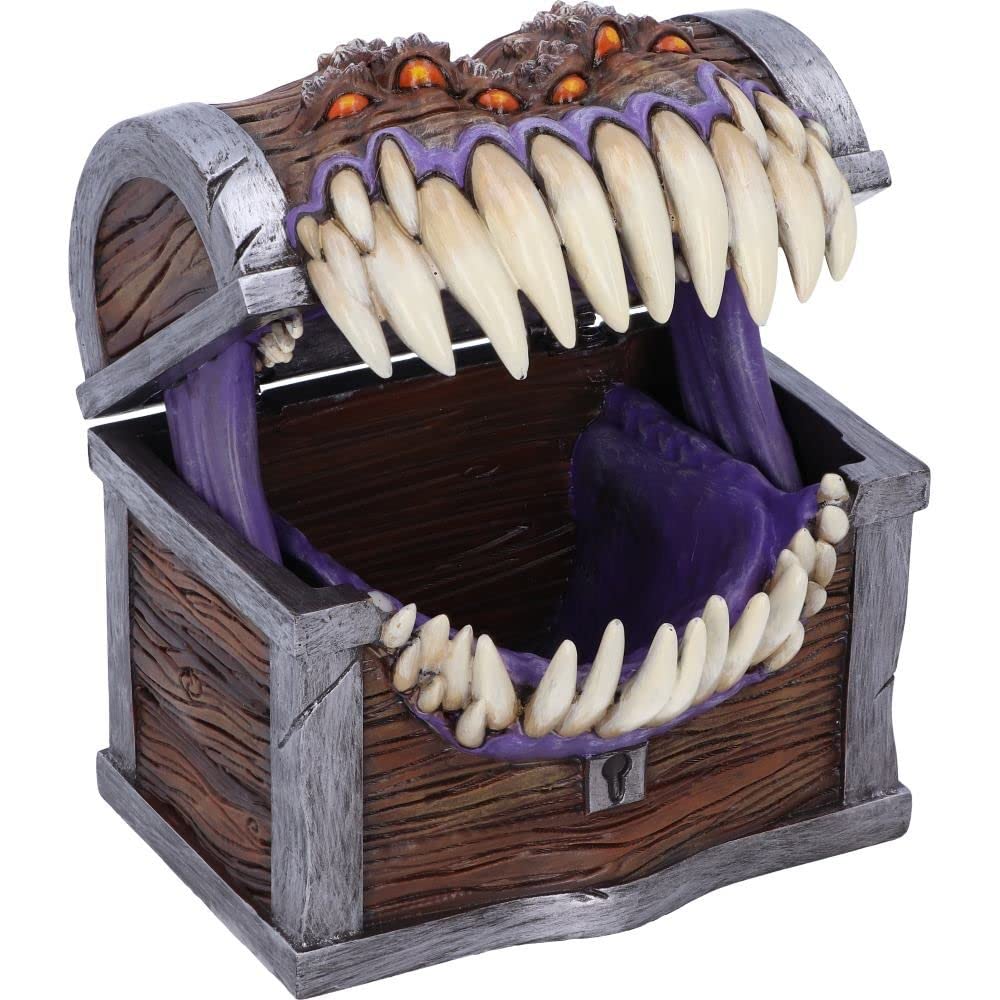 Dungeons Dragons Mimic Dice Storage Box 11.3cm Officially Licensed 6